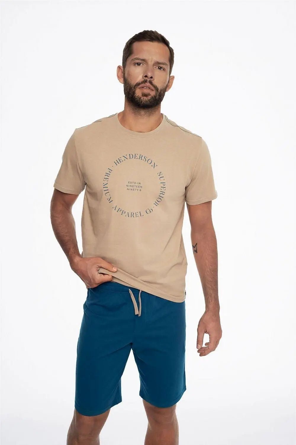Henderson Earth cotton pajamas with a sporty cut - Honesty Sales