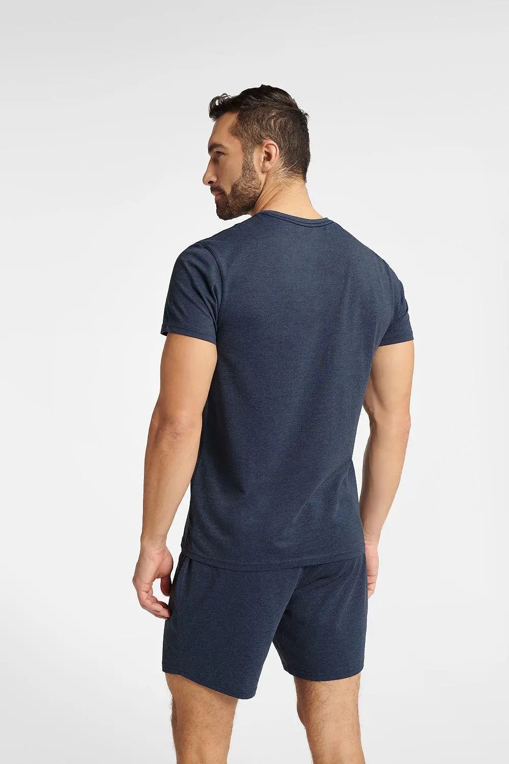 Henderson navy blue men's pajamas - Honesty Sales