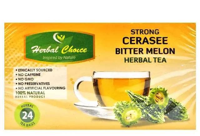 Herbal Choice Cerasee Bitter Melon Tea, 24 x 2g - Honesty Sales