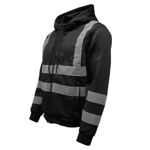 Hi Vis HV008 Hooded Zipper - Honesty Sales