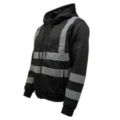 Hi Vis HV008 Hooded Zipper - Honesty Sales