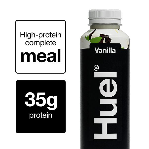 Huel Black Edition Vanilla 500ml (8 x 500ml) - Honesty Sales