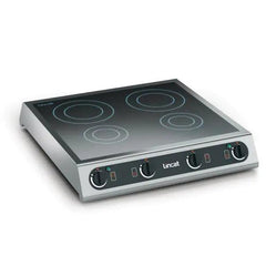 IH42 - Lincat Electric Counter-top Induction Hob - 4 Zones - W 600 mm - 2 x 3.0 kW - Honesty Sales
