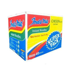 Indomie Noodles - Regular Chicken Box x 40packs, 2.8kg - Honesty Sales