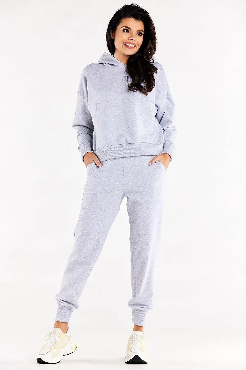 Infinite You long sleeves hood and decorative sweatshirt - Honesty Sales