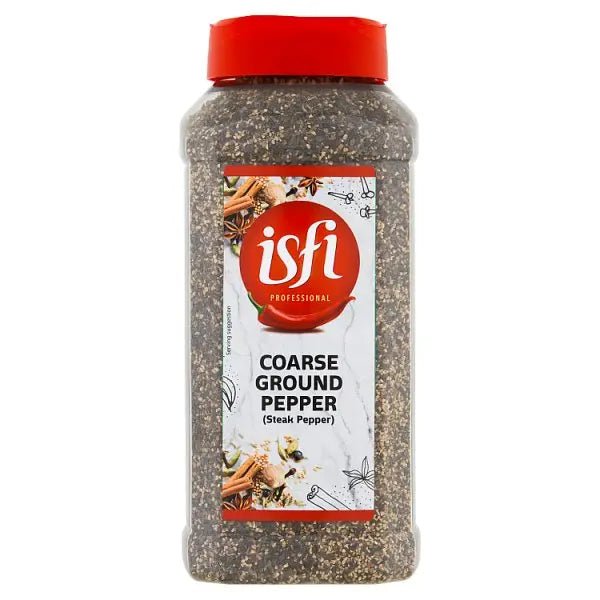 Isfi Professional Coarse Ground Pepper Steak Pepper 500g - Honesty Sales