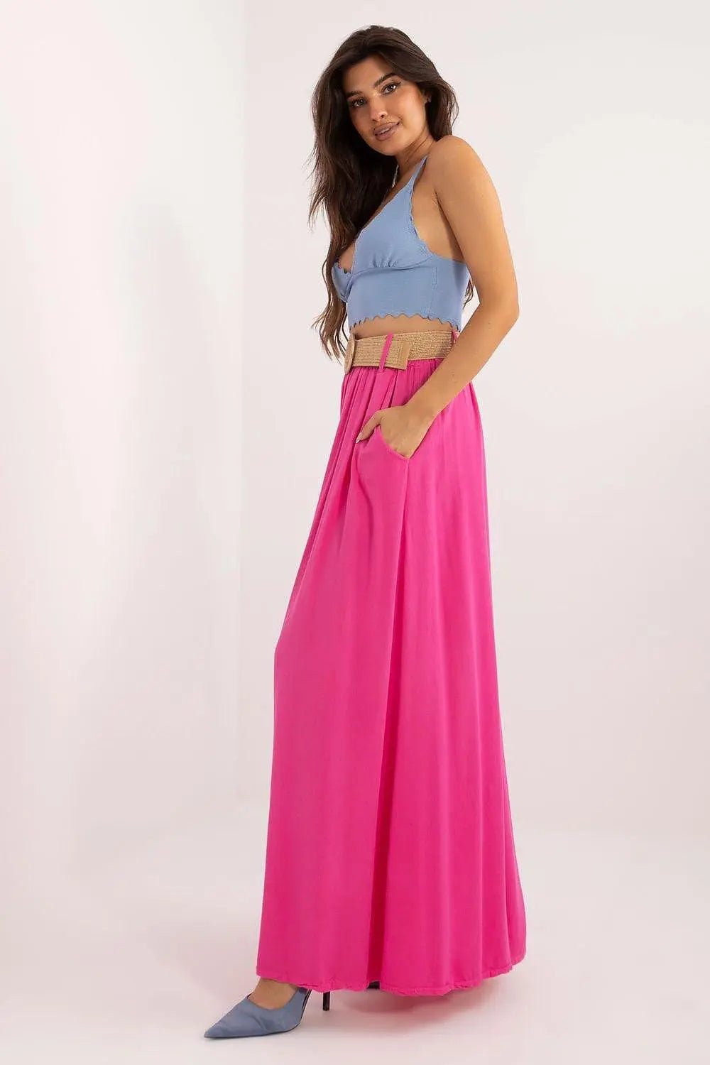 Italy Moda casual long maxi skirt - Honesty Sales