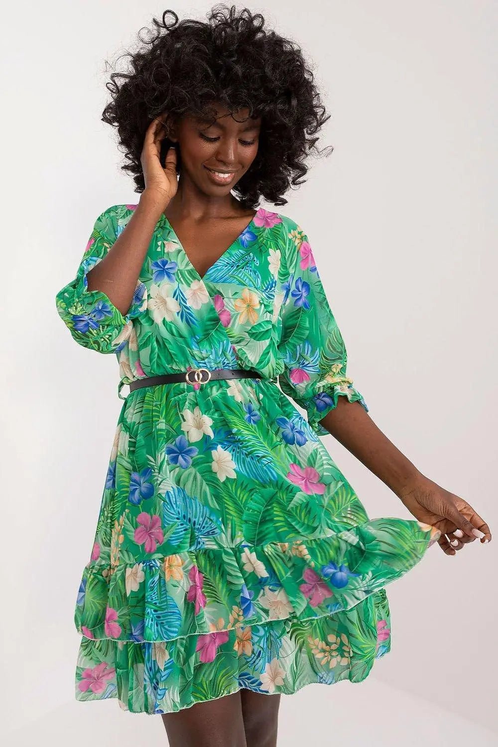 Italy Moda Mini-Length Daydress for Everyday Wear - Honesty Sales