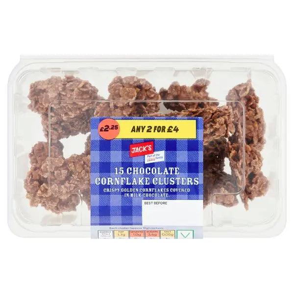 Jack's 15 Chocolate Cornflake Clusters (Case of 4) - Honesty Sales