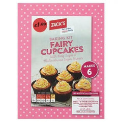 Jack's Baking Kit Fairy Cupcakes 290g (Case of 5) - Honesty Sales