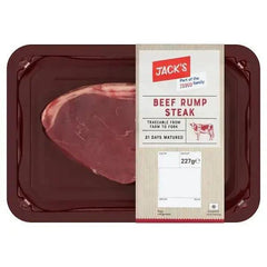 Jack's Beef Rump Steak 227g - Honesty Sales