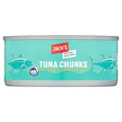 Jack's Tuna Chunks in Sunflower Oil 145g ( Case of 12) - Honesty Sales