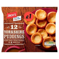 Jacks 12 Yorkshire Puddings 185g - Honesty Sales