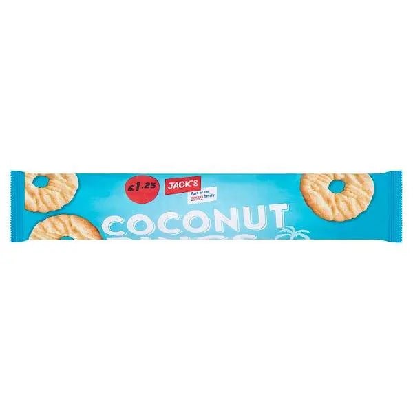 Jack's Coconut Rings 300g (Case of 12) - Honesty Sales