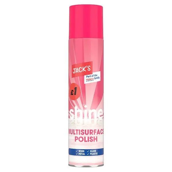 Jack's Shine Multisurface Polish 300ml (Case of 6) - Honesty Sales