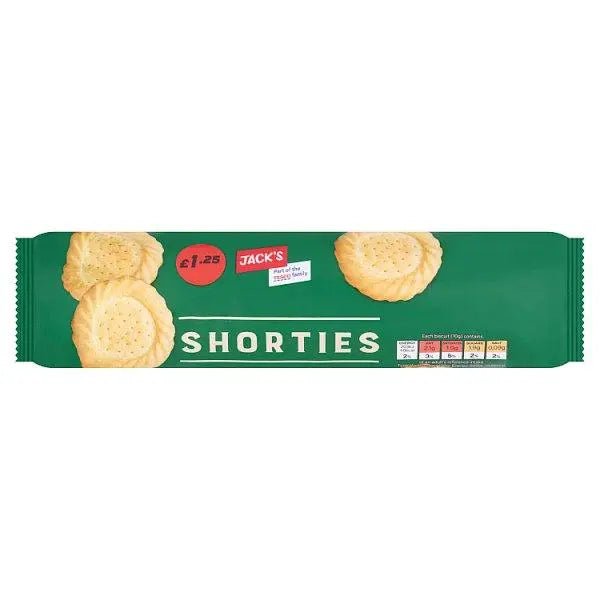 Jack's Shorties 200g (Case of 12) - Honesty Sales