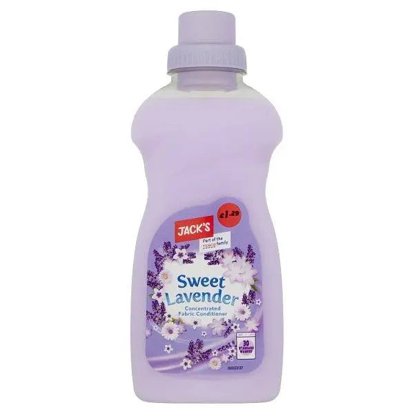 Jack's Sweet Lavender Concentrated Fabric Conditioner 30 Washes 750ml (Case of 8) - Honesty Sales