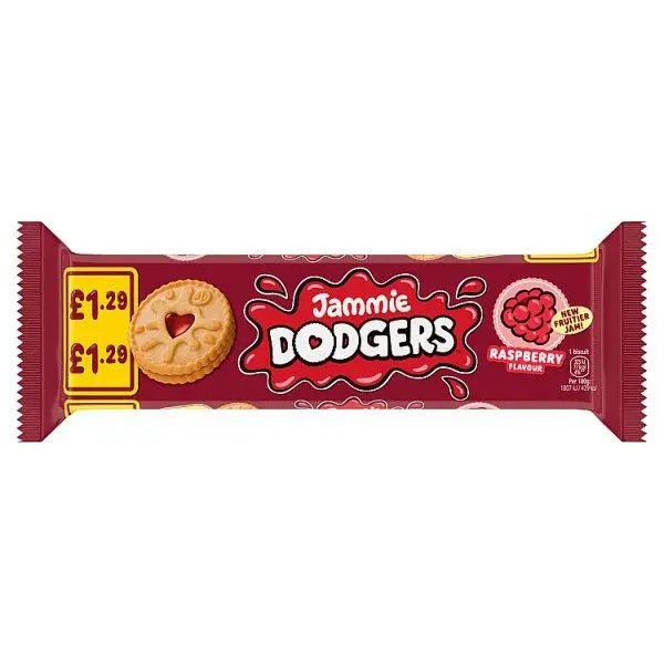 Jammie Dodgers Raspberry Flavour 140g (Case of 15) - Honesty Sales