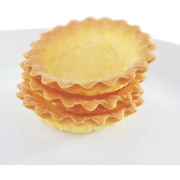 Jean Ducourtieux Fluted Sweet Butter Tart Cases 240 x 5.6g (1.344kg) (Case of 1) - Honesty Sales