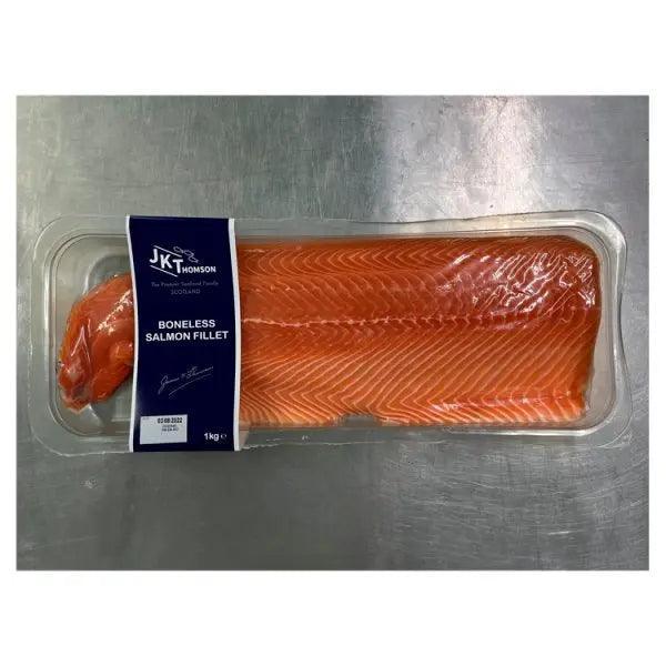 JK Thomson Boneless Salmon Fillet 1kg - Honesty Sales