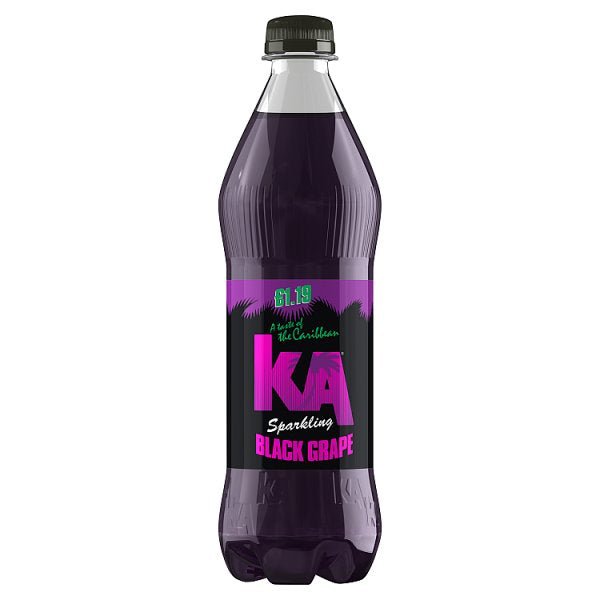 KA Sparkling Black Grape 500ml (12 x 500ml) - Honesty Sales
