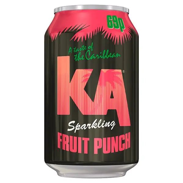 KA Sparkling Fruit Punch 330ml (Case of 24) - Honesty Sales
