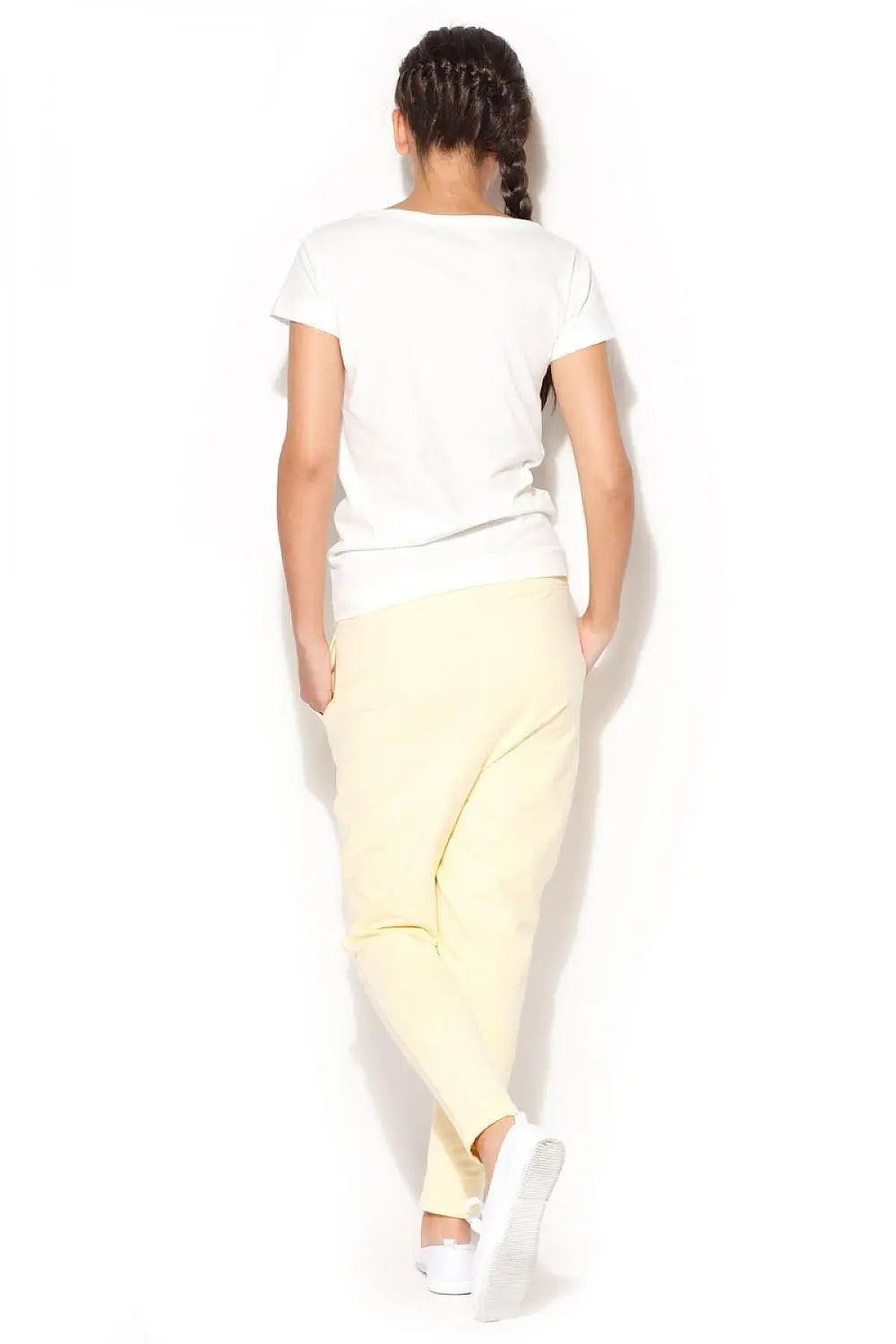 Katrus loose-fitting sweatpants with a slightly lowered crotch women trousers - Honesty Sales