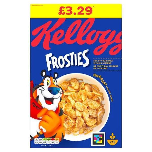 Kellogg's Frosties Cereal 500g (Case of 8) - Honesty Sales