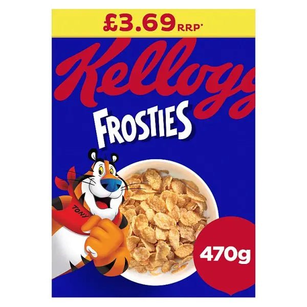 Kellogg's Frosties Breakfast Cereal 8x470g (Case of 8) - Honesty Sales