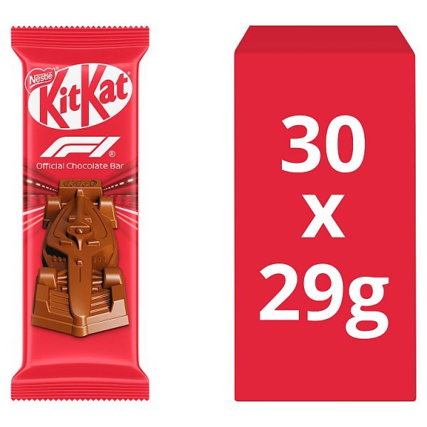 KitKat F1 Chocolate Car Figure 29g (30 x 29g) - Honesty Sales