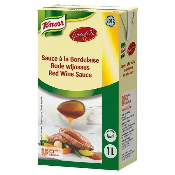 Knorr Garde d'Or Red Wine Sauce 1L - Honesty Sales