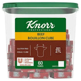 Knorr Professional 60 Beef Bouillon Cube 600g - Honesty Sales