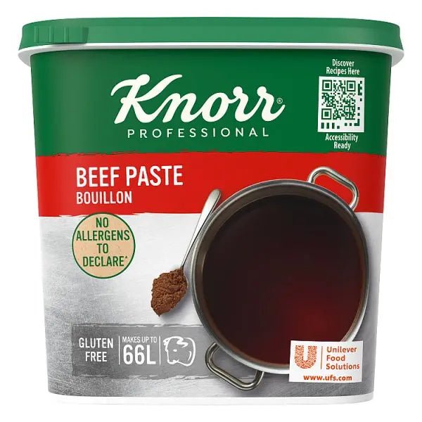 Knorr Professional Beef Paste Bouillon 1kg - Honesty Sales