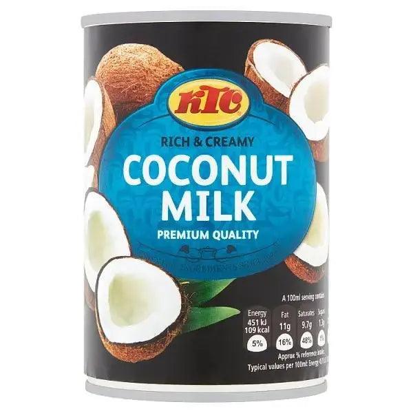 KTC Coconut Milk 400ml (Case of 12) - Honesty Sales