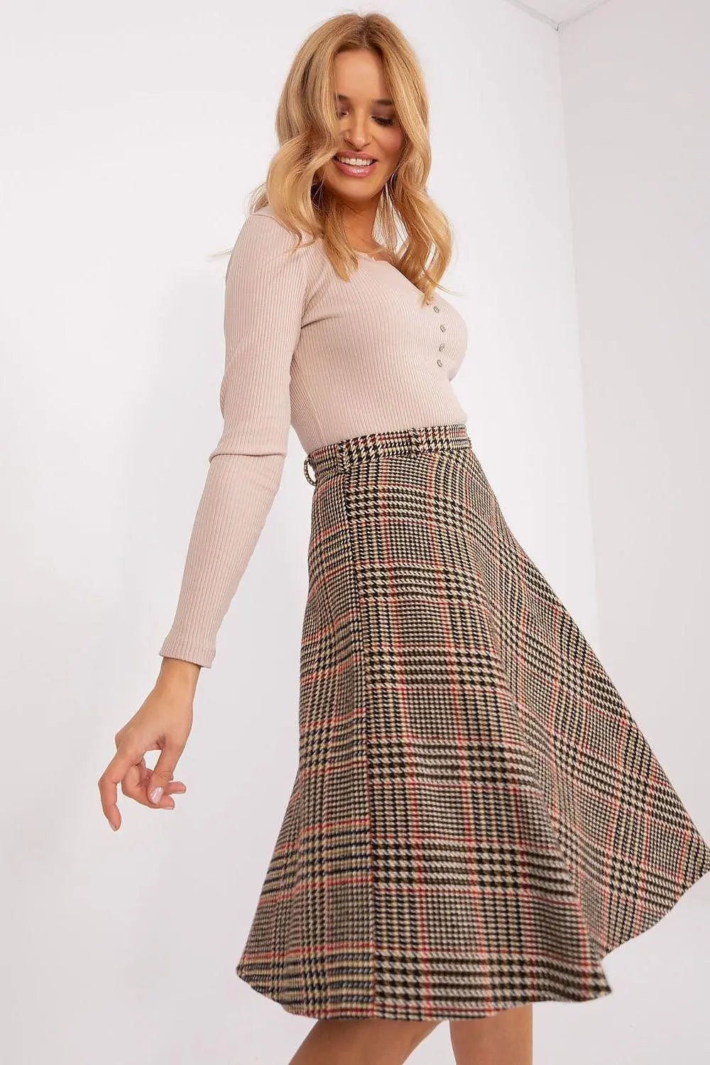 Lakerta elegant knit skirt - Honesty Sales
