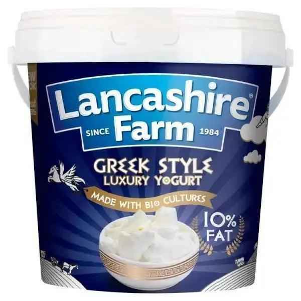 Lancashire Farm Greek Style Natural Yogurt 5kg - Honesty Sales