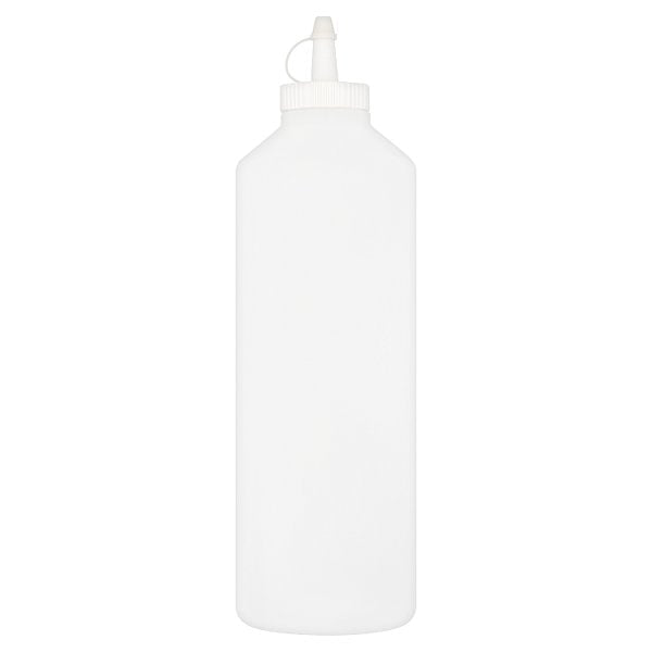Large Clear Sauce Dispenser (1 x 1 Ltr) - Honesty Sales
