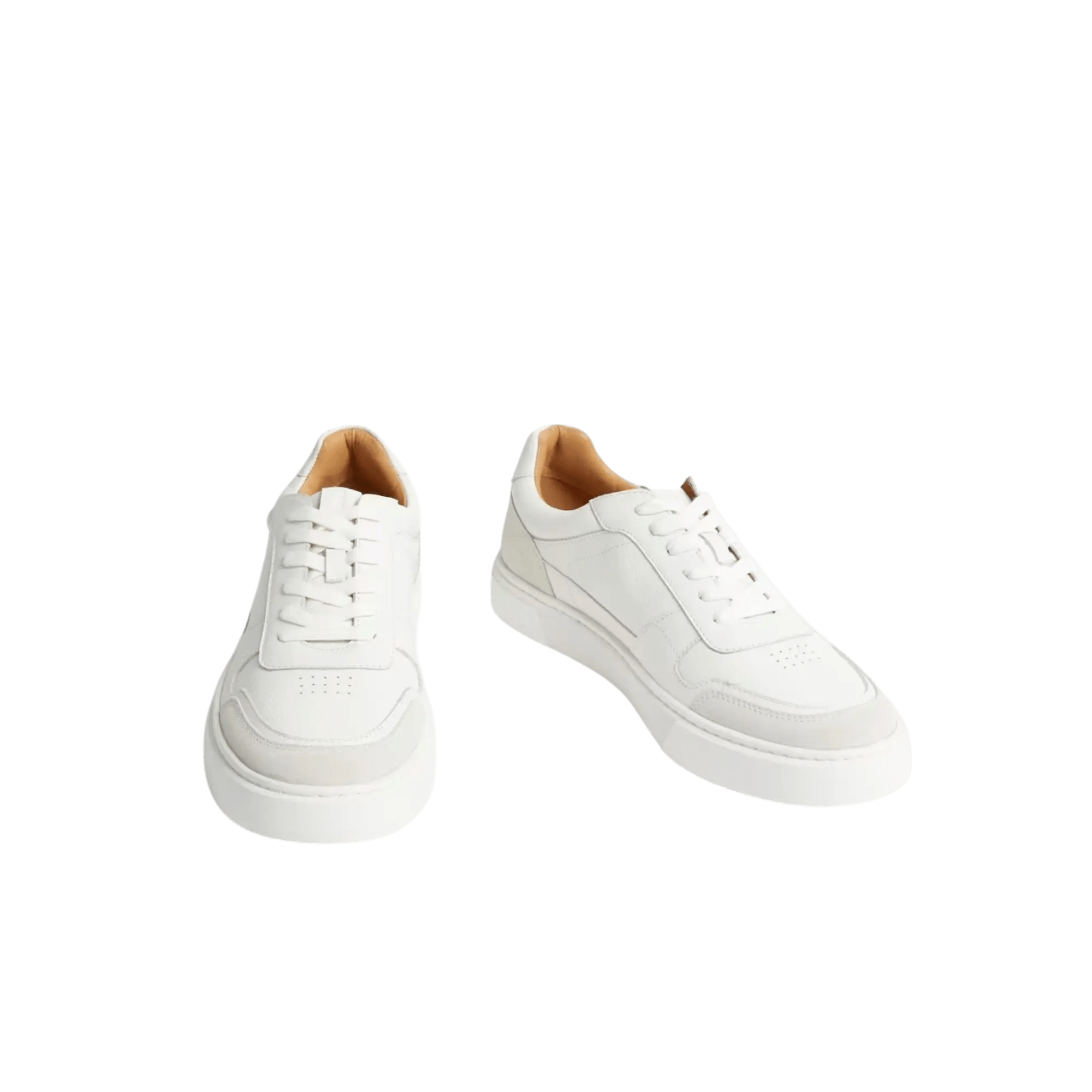 Leather Lace Up Performance Trainers with Freshfeet™ - Honesty Sales