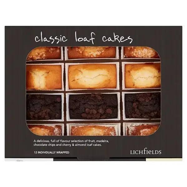 Lichfields 12 Classic Loaf Cakes (Case of 12) - Honesty Sales