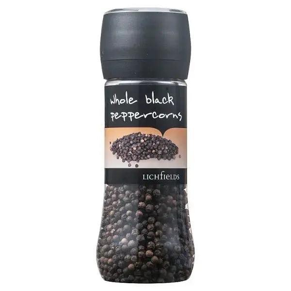 Lichfields Whole Black Peppercorns 200g - Honesty Sales