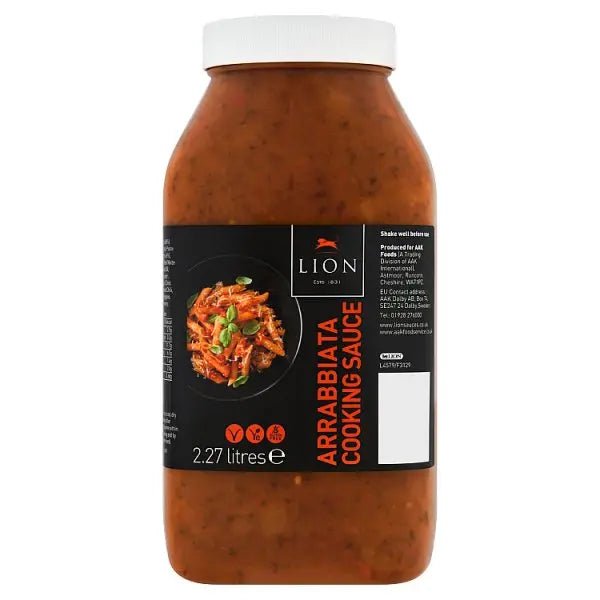 Lion Arrabbiata Cooking Sauce 2.27 Litres - Honesty Sales