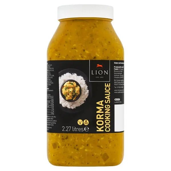 Lion Korma Cooking Sauce 2.27 Litres - Honesty Sales