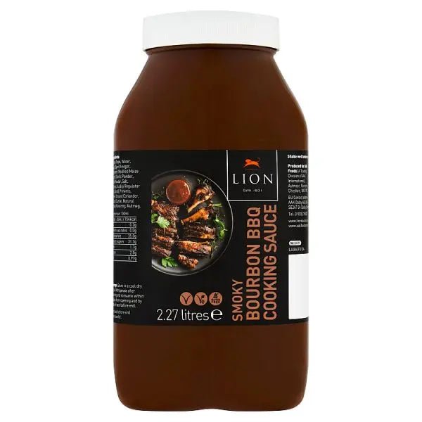 Lion Smoky Bourbon BBQ Cooking Sauce 2.27 Litres - Honesty Sales