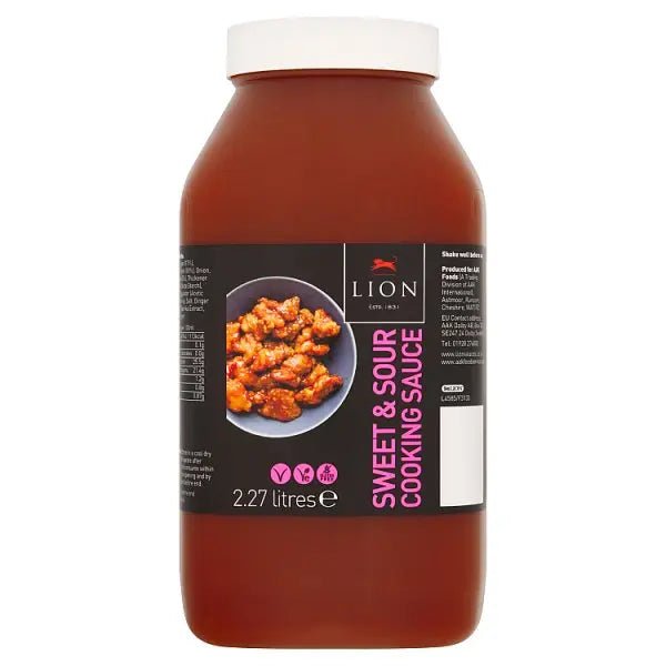 Lion Sweet & Sour Cooking Sauce 2.27 Litres - Honesty Sales