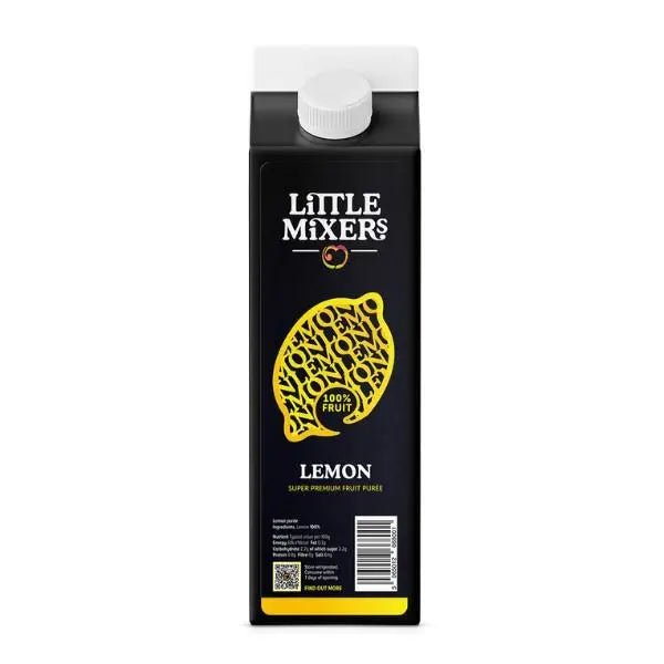 Little Mixers Super Premium Lemon Juice 1lt - Honesty Sales