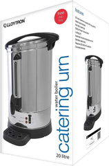 Lloytron Stainless Steel Hot Water Urn 20Ltr - Honesty Sales