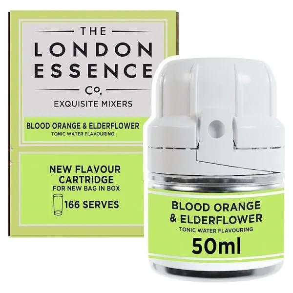 London Essence Blood Orange & Elderflower Tonic Water Flavouring 50ml - Honesty Sales