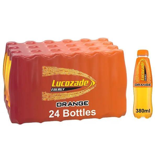 Lucozade Energy Orange 380ml (Case of 24) - Honesty Sales