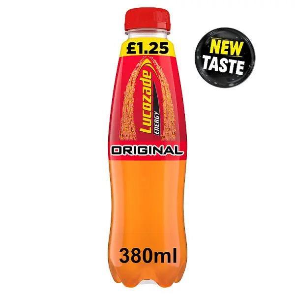 Lucozade Energy Original 380ml (Case of 24) - Honesty Sales