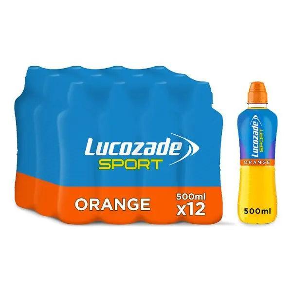 Lucozade Sport Orange 500ml (Case of 12) - Honesty Sales